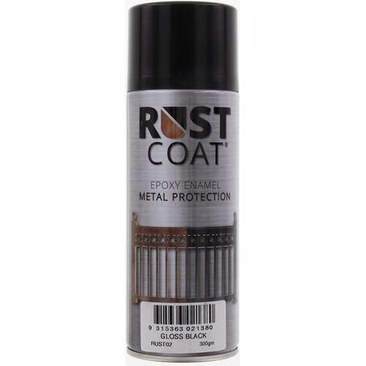 Balchan Rust Coat Gloss Black 300g RUST02