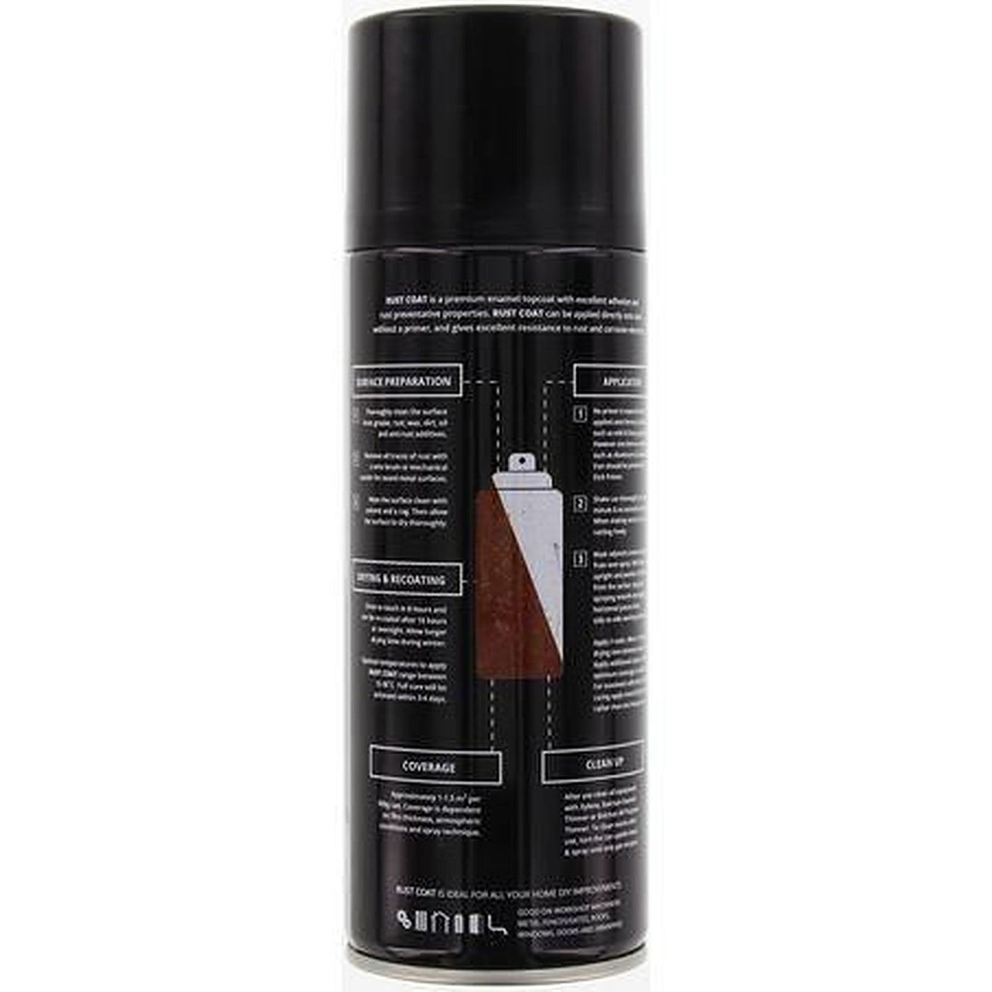 Balchan Rust Coat Gloss Black 300g RUST02