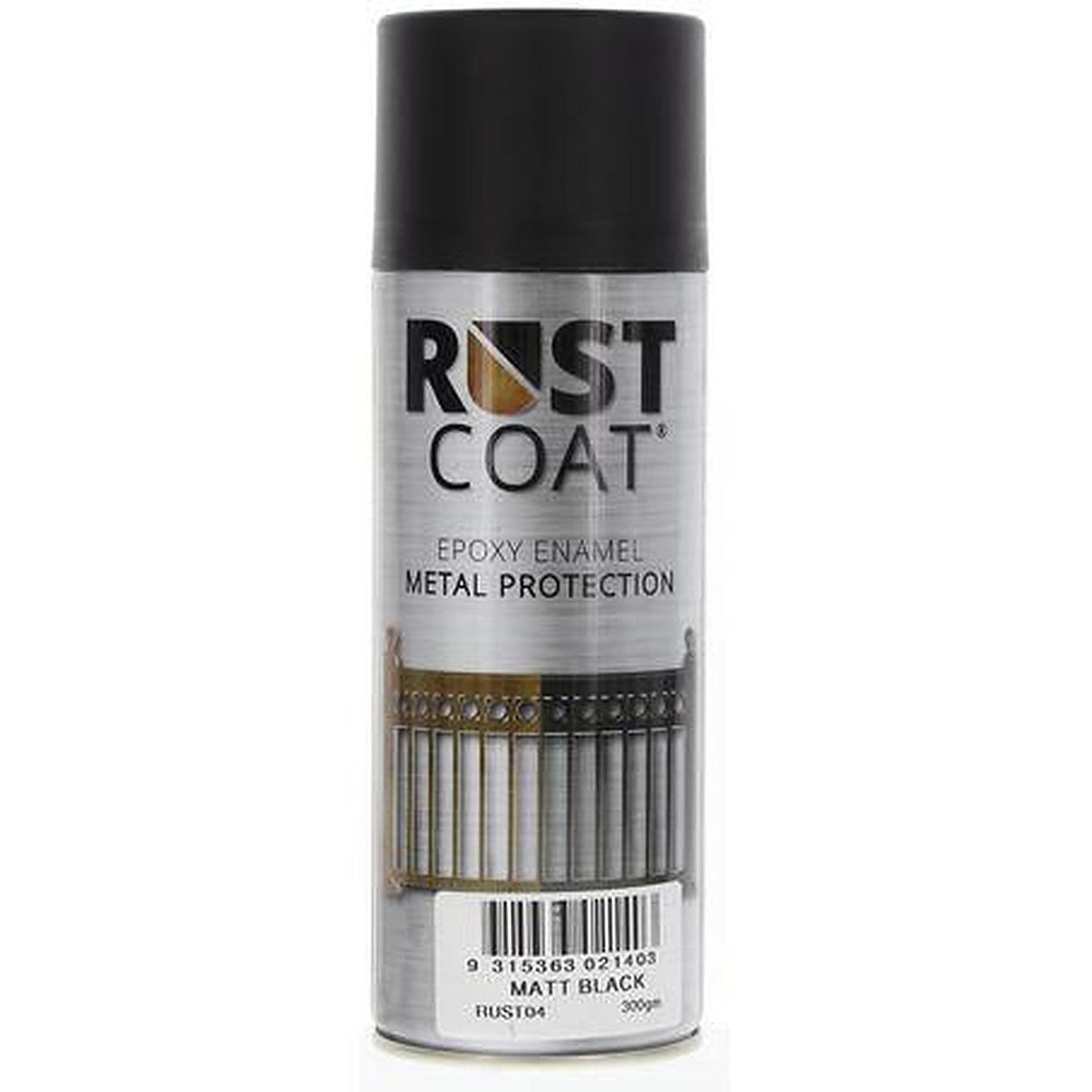 Balchan Rust Coat Matt Black 300g RUST04