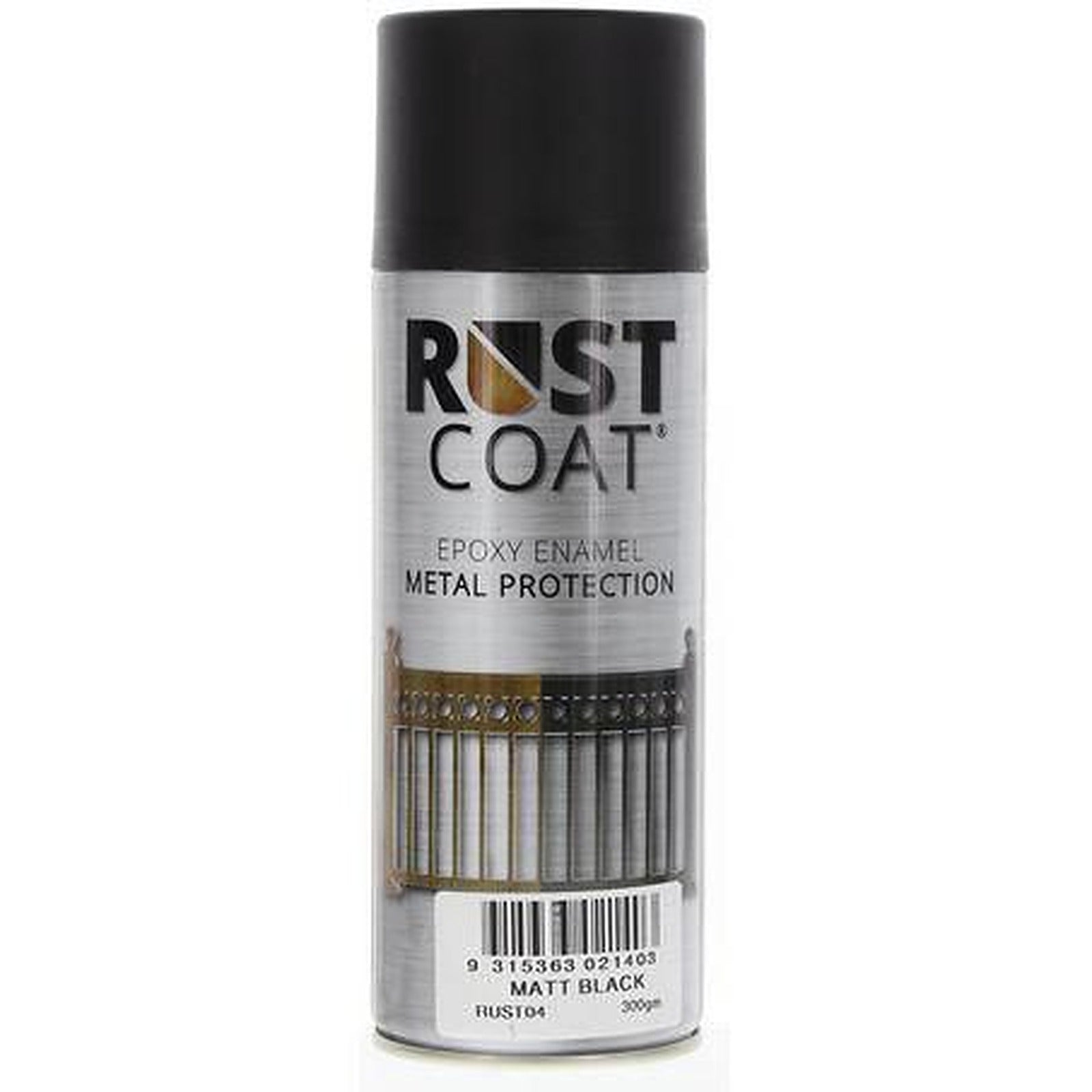 Balchan Rust Coat Matt Black 300g RUST04