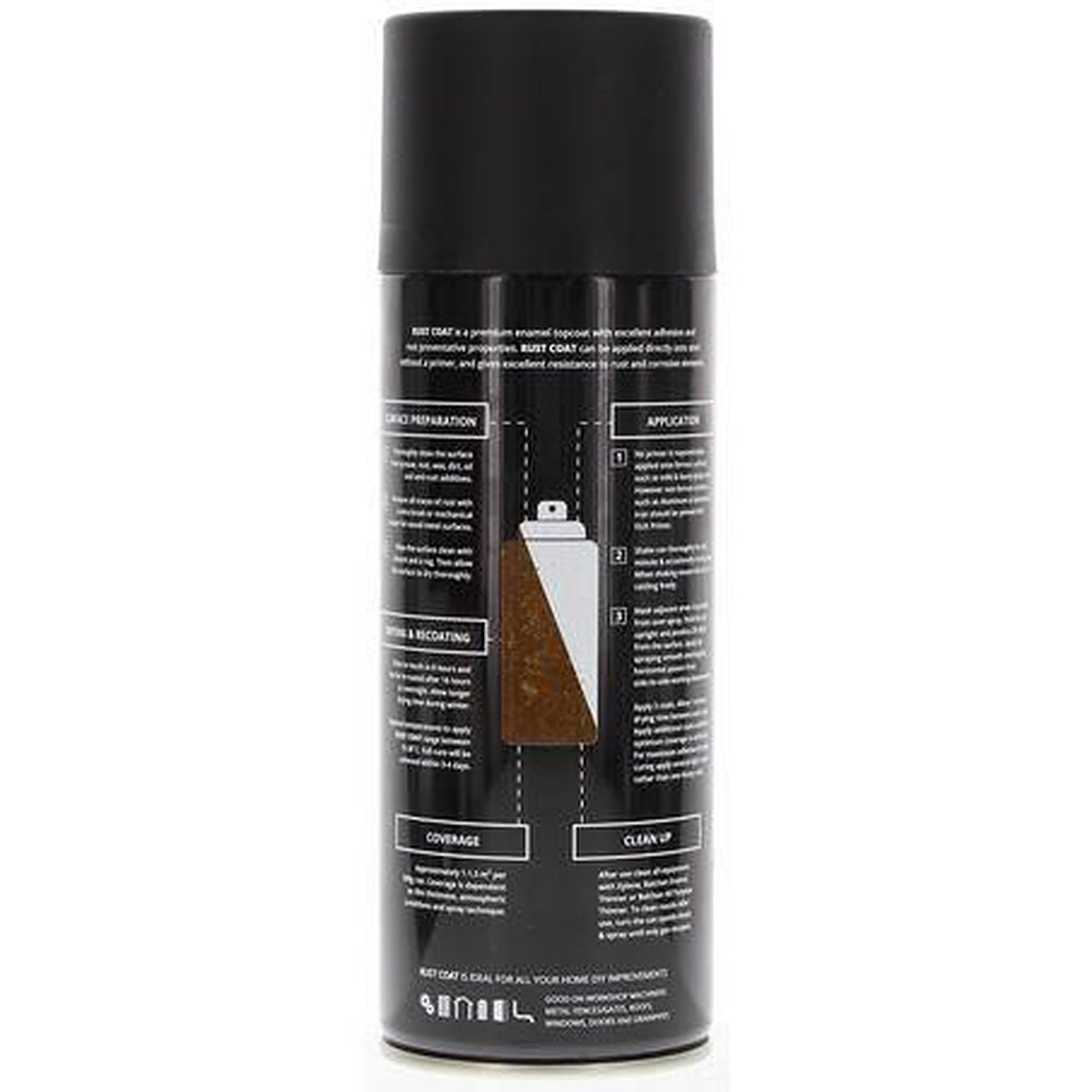 Balchan Rust Coat Matt Black 300g RUST04