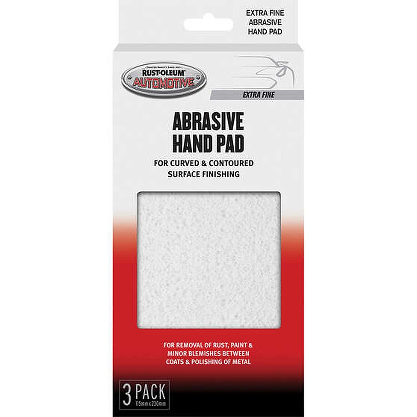Rust-Oleum Scouring Pad Extra Fine — 3 Pack RUSTOLEUMSCOUR