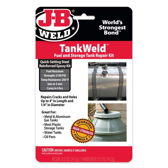 JB Weld 2110 TankWeld Fuel & Metal Tank Repair Kit