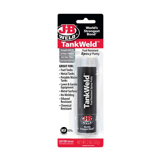 JB Weld 8217 TankWeld Fuel Resistant Epoxy Putty Stick 28.4g