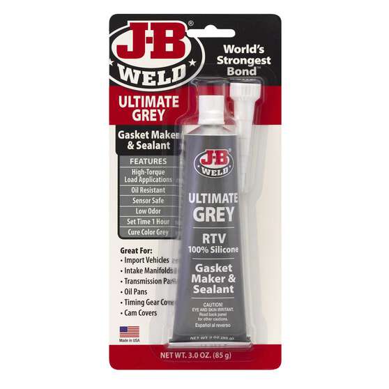 JB Weld 32327 Ultimate Grey RTV Silicone Gasket Maker 85g