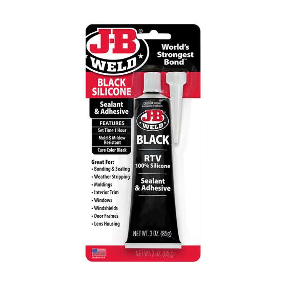 JB Weld 31319 Black RTV Silicone Sealant & Adhesive 85g