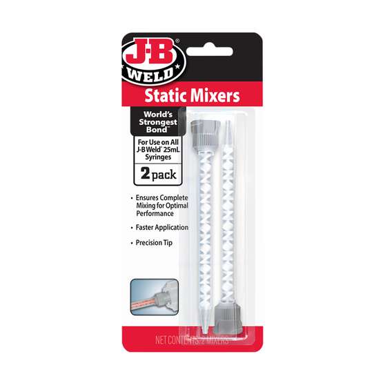 JB Weld 50099 Static Mixer Nozzles for Syringe Adhesives 2 Pack