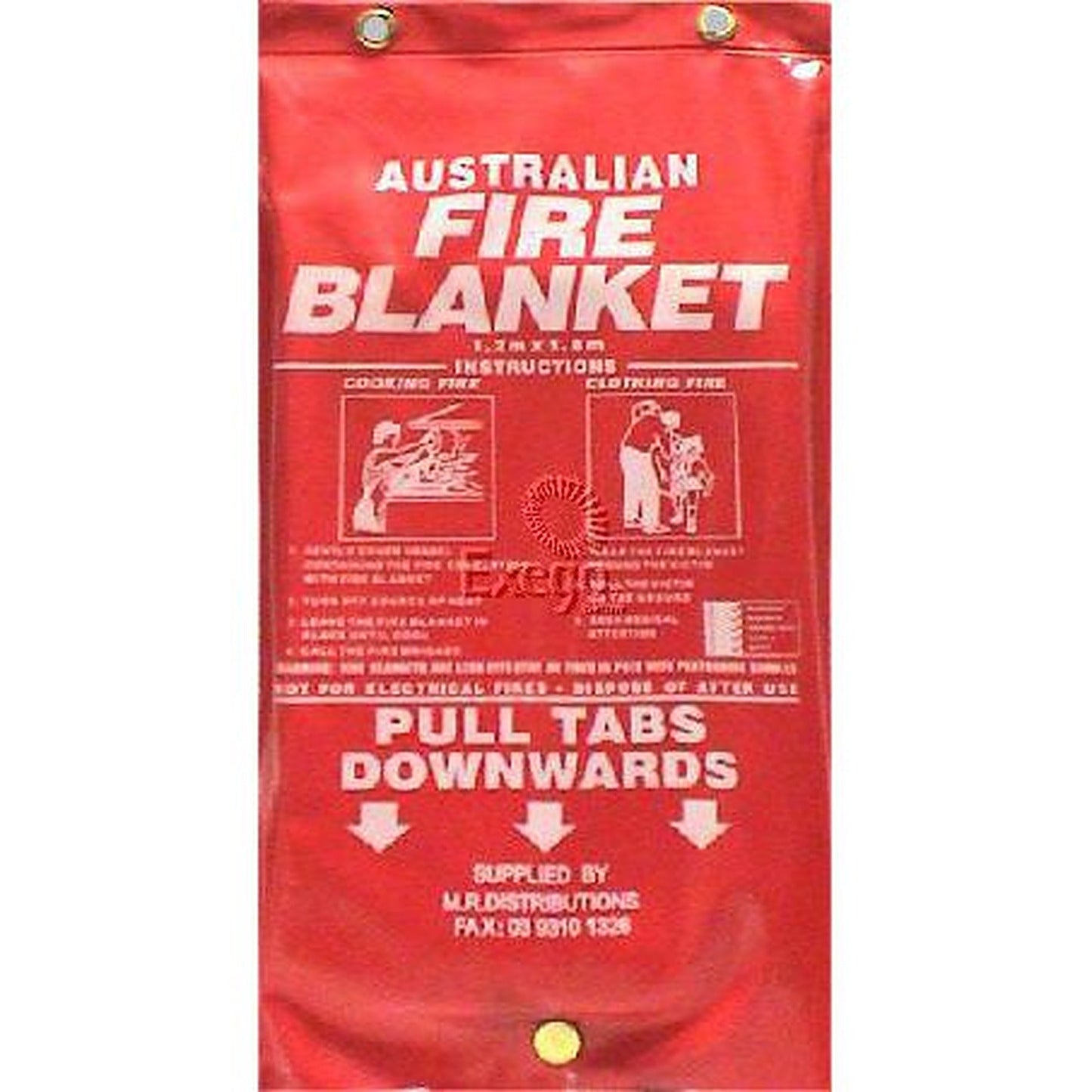 Safety Puncture Fire Blanket 1.8m x 1.2m SFBLG