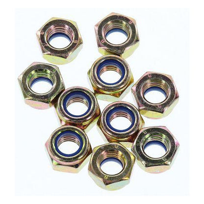 Champion Self-Locking Hex Nut with Nylon Insert M8 x 1.25mm — Pack of 10