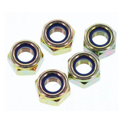Champion Self-Locking Hex Nut with Nylon Insert M10 x 1.25mm — Pack of 5