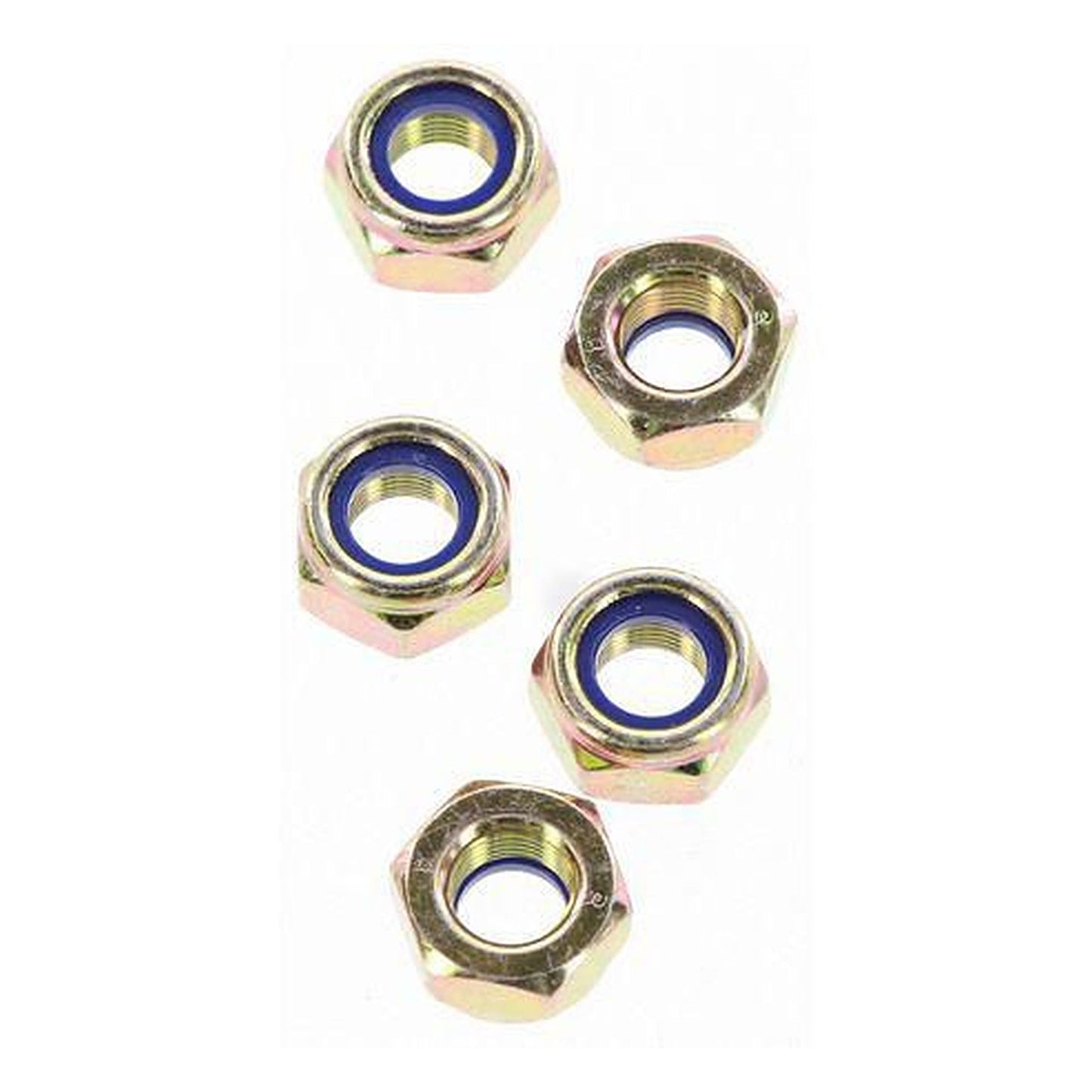 Champion Self-Locking Hex Nut with Nylon Insert M10 x 1.00mm — Pack of 5