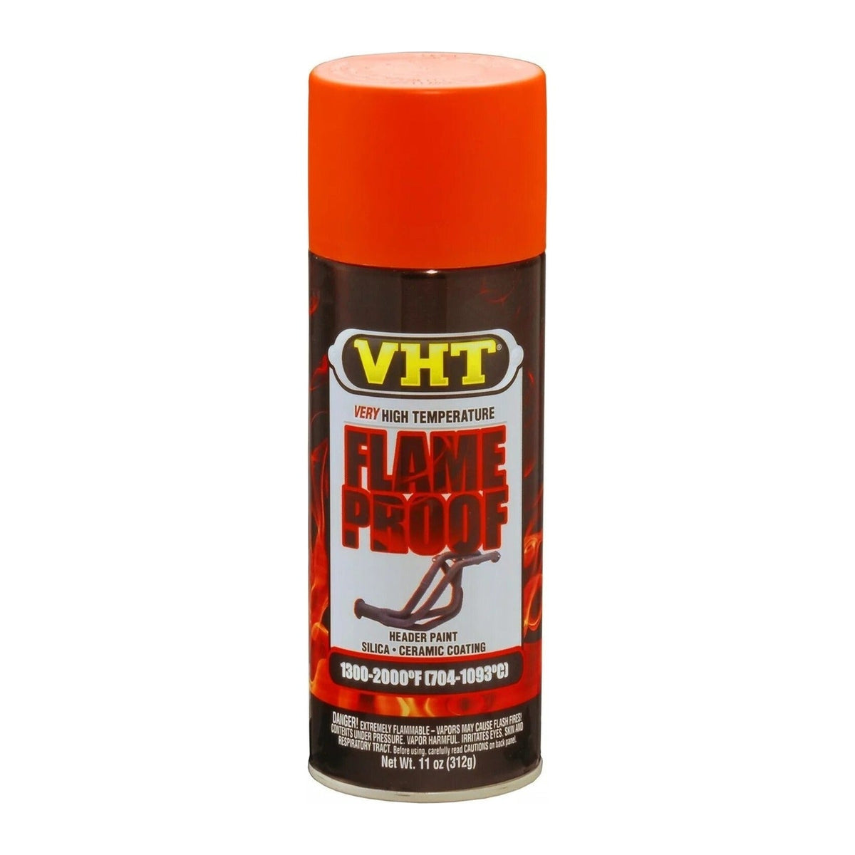 VHT Flameproof Very High Temp Spray Paint Orange SP114