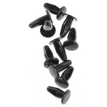 Champion Canoe Clip Black Len: 13.4mm Hole: 1.6-4.8mm Head: 9.6mm TF17