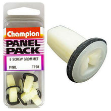 Champion Screw Grommet Clear Len: 18mm Hole: 7mm Head: 13mm TF98