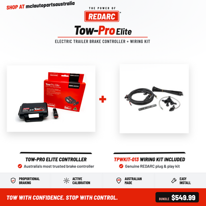 Redarc Tow-Pro Elite V3 + Universal Wiring Kit EBRH-ACCV3 TPWKIT-013