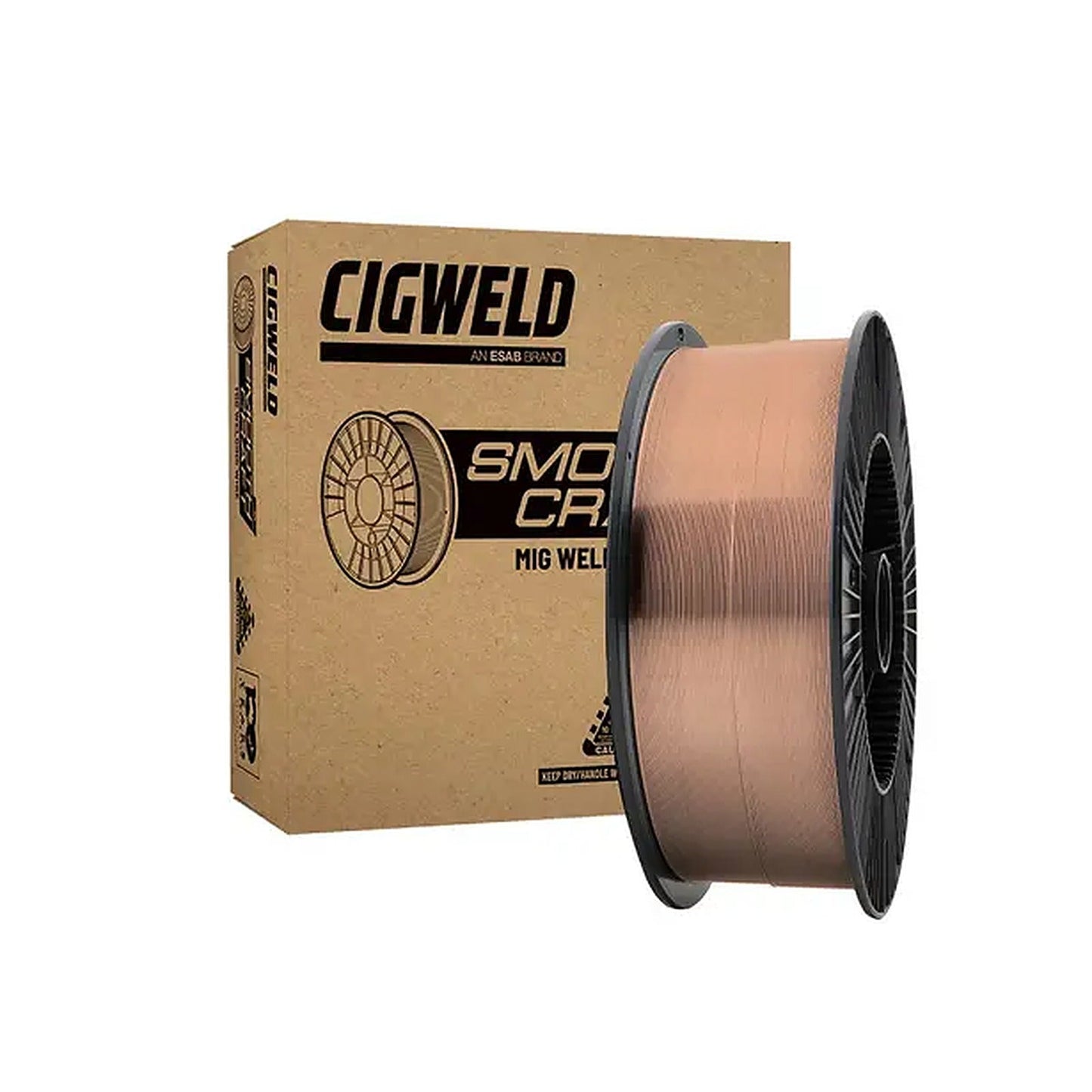 Cigweld Smoothcraft Mild Steel MIG Wire 1.2mm 15kg Spool TT1512