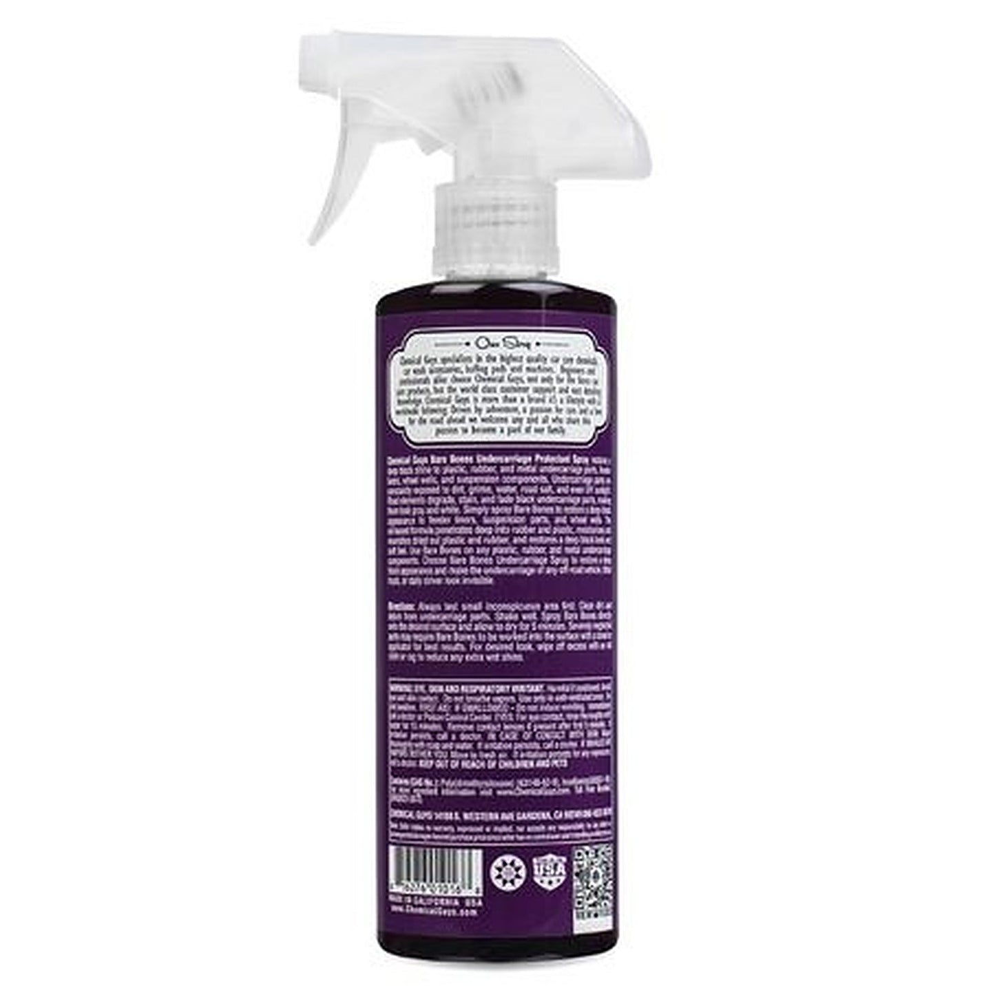 Chemical Guys Bare Bones Undercarriage Protectant 473ml TVD_104_16