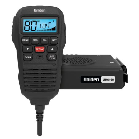 Uniden Mini Compact 5 Watt 80 Channel UHF CB Radio UH6160