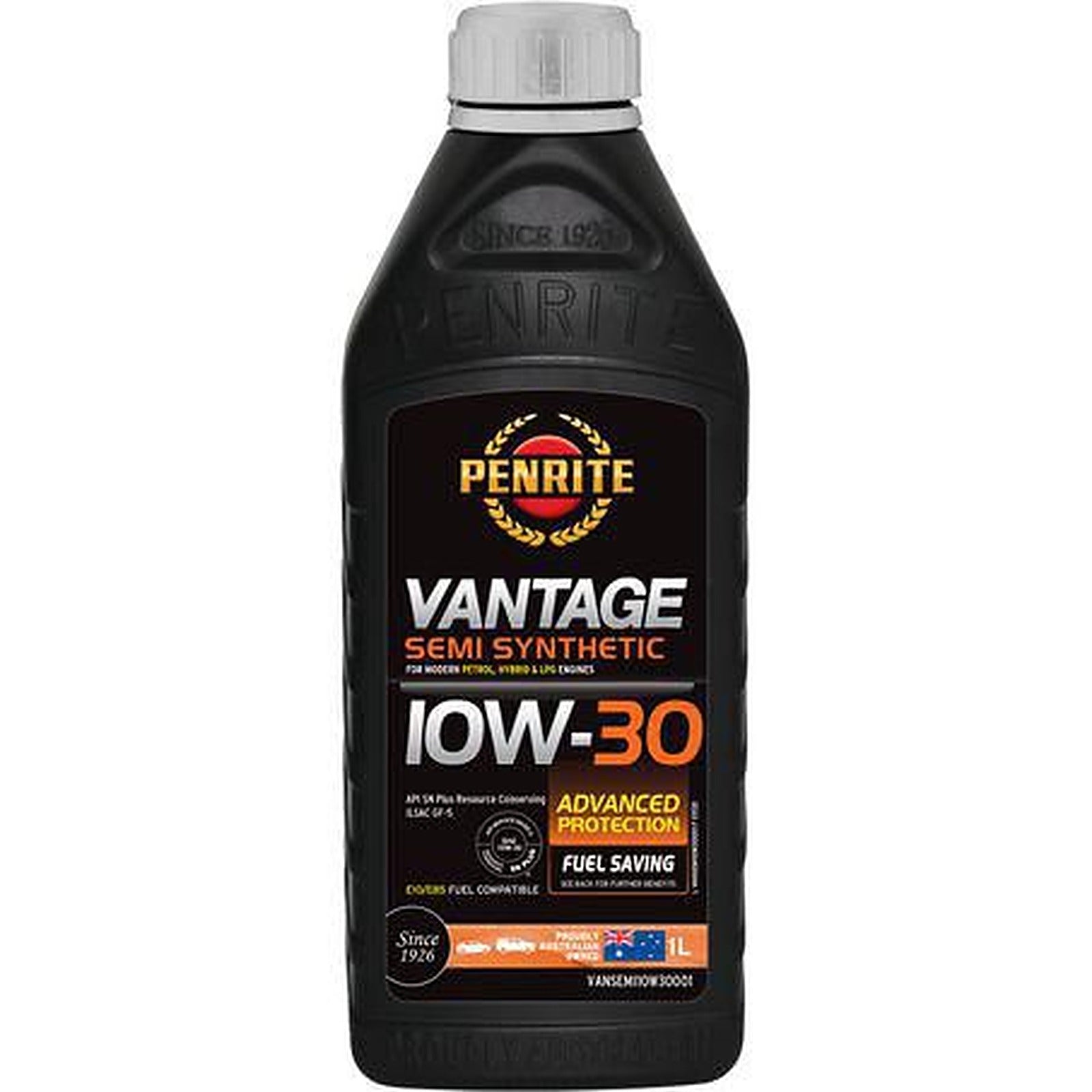 Penrite Vantage Semi Synthetic 10W-30 Engine Oil — 1L VANSEMI10W30001