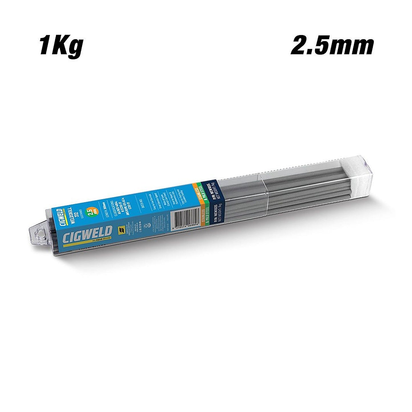 Cigweld Weldskill WELDiT ALL Stainless Steel Electrode 2.5mm 1kg WEW1025