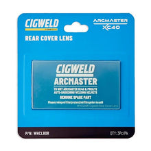 Cigweld Arcmaster XC40 Rear Welding Lens Cover — 3 Pack WHCL80R