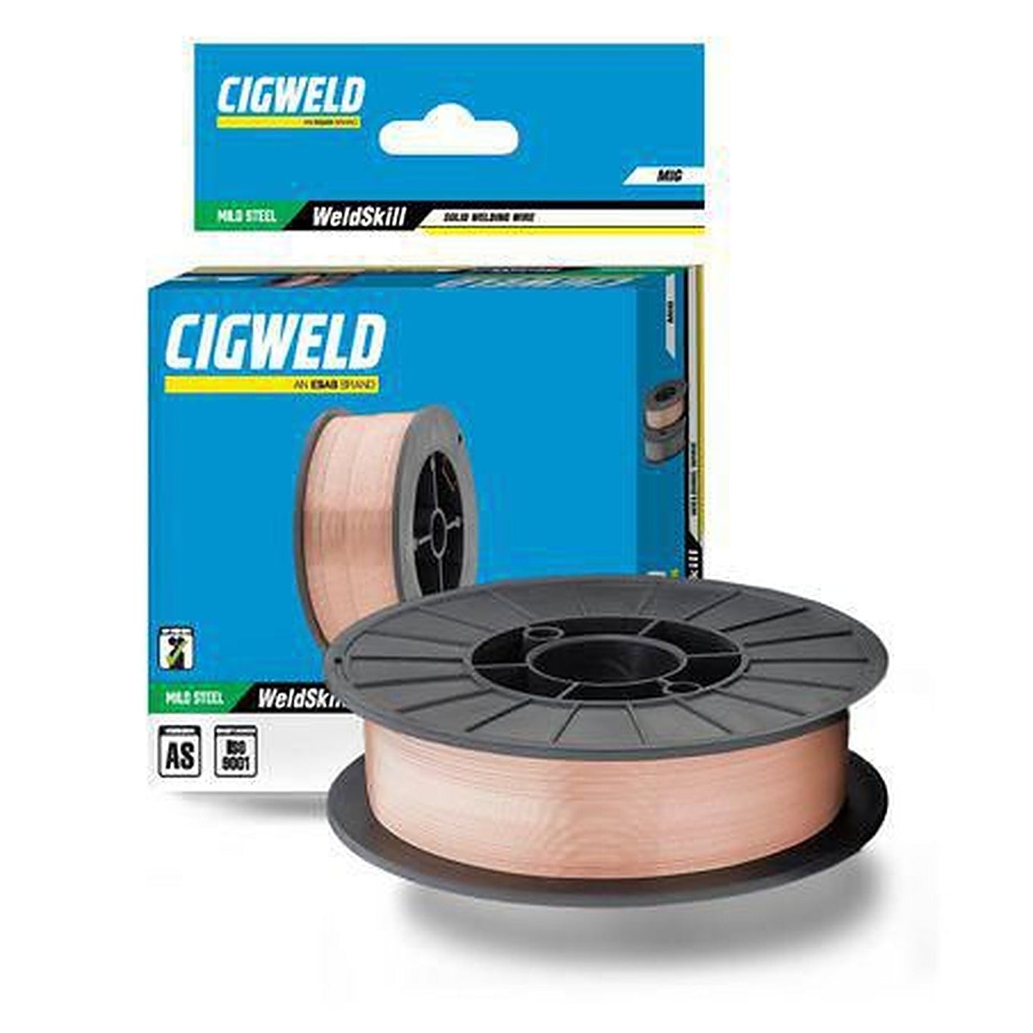 Cigweld WeldSkill Solid Mild Steel Wire 0.8mm x 0.9kg Roll WS0908