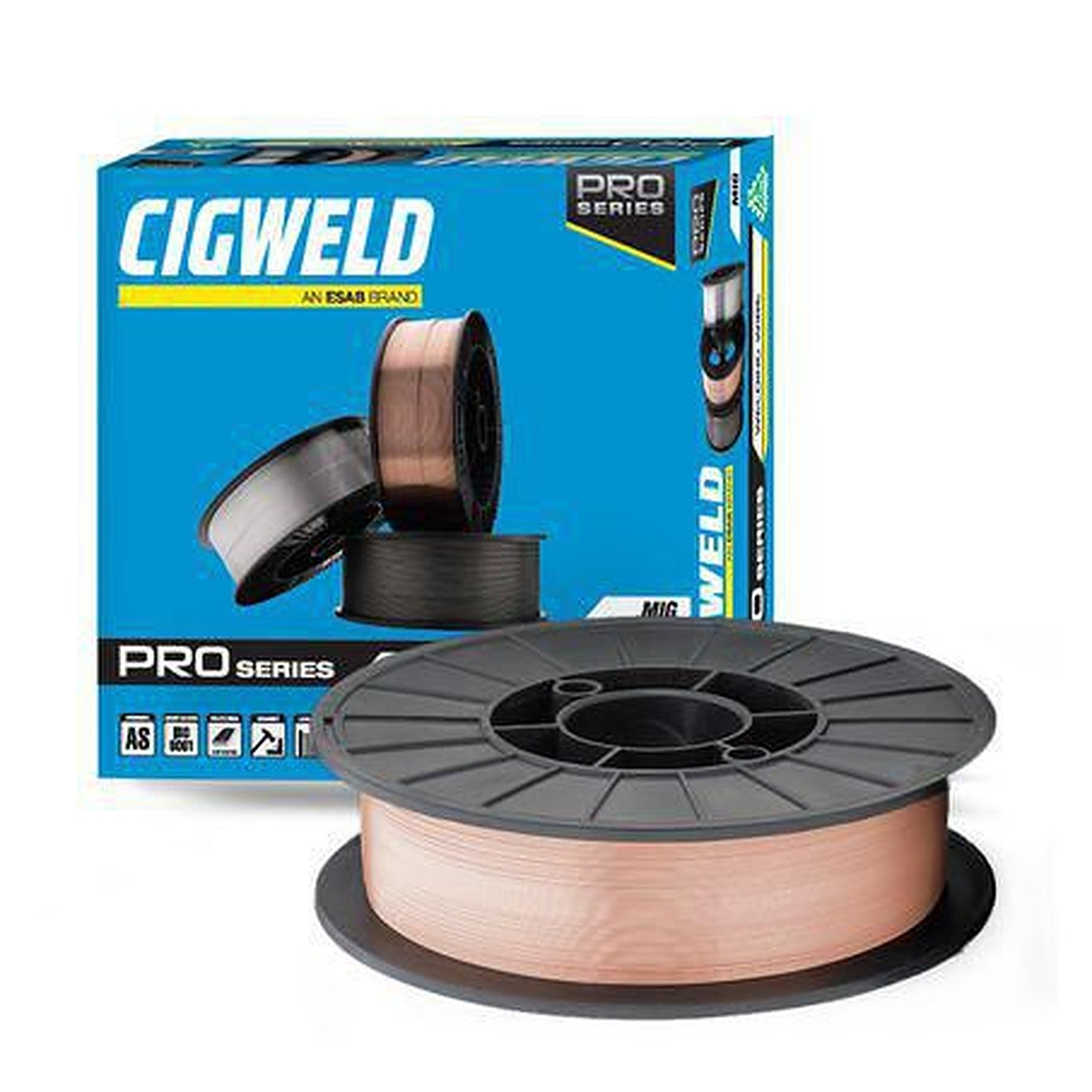 Cigweld WeldSkill Solid Wire 0.9mm 5.0kg Handispool WS5009