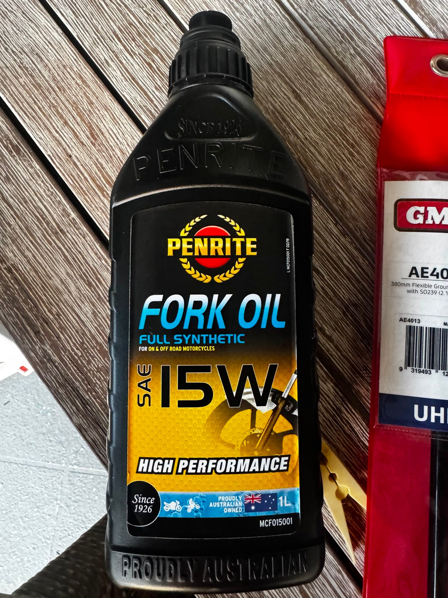 MCFO15001 Penrite Fork Oil 15 1L — Motorcycle Suspension Fork Oil