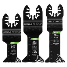 Full Boar 3 Piece Assorted Wood Plunge Cut Multi-Tool Blade Set