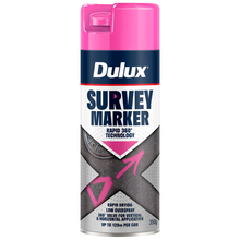 Dulux 350g Fluoro Pink Survey Marker Spray Paint