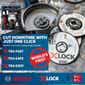 BOSCH X-LOCK 125mm Soft Backing Pad 2608601714