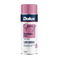 Dulux 310g Watermelon Pink Satin Low Odour Spray Paint