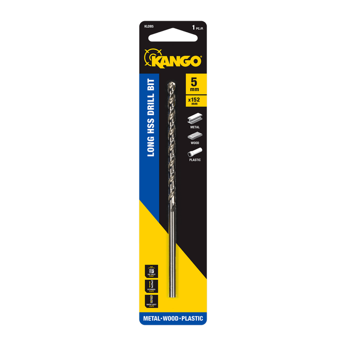 Kango 5mm Long Series HSS Drill Bit