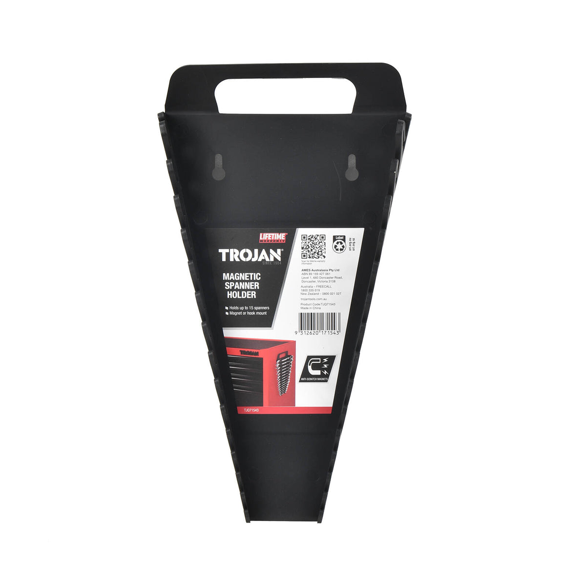 Trojan 15 Slot Magnetic Wrench Holder