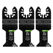 Full Boar 32mm Wood Flush Cut Multi-Tool Blade - 3 Pack