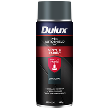 Spray Paint Dulux Autoshield 340G Charcoal Vinyl And Fabric - Charcoal