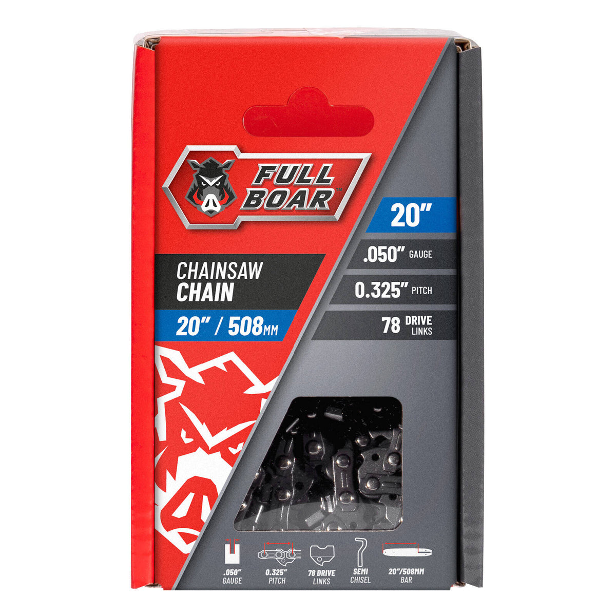Full Boar 20" / 508mm Chainsaw Chain FBCSC-205078