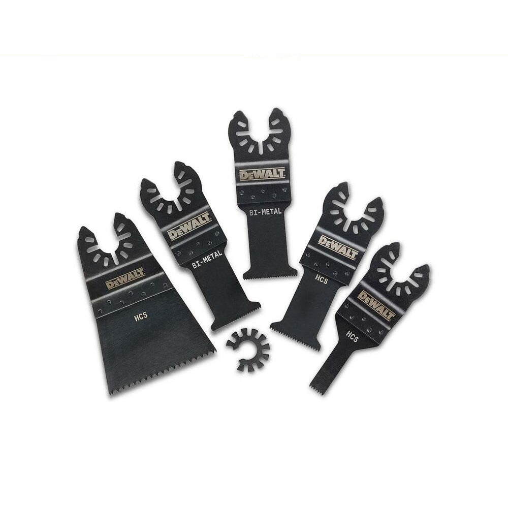 DeWalt DT20732-QZ 5pce Multi-Tool Oscillating Blade Set