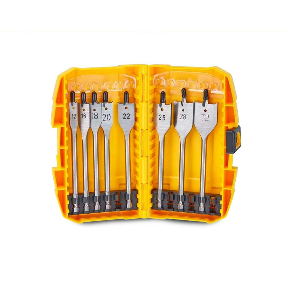 DeWalt DT4842-QZ 8pce Flatwood Spade Bit Set