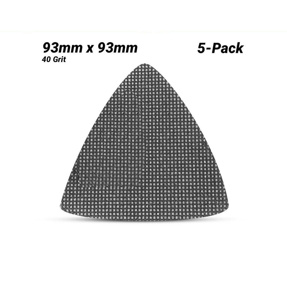 DeWalt DTM8667-QZ 5-Pack 93mm x 93mm 40 Grit Extreme Abrasive Mesh Detail/Multi Sanding Pad