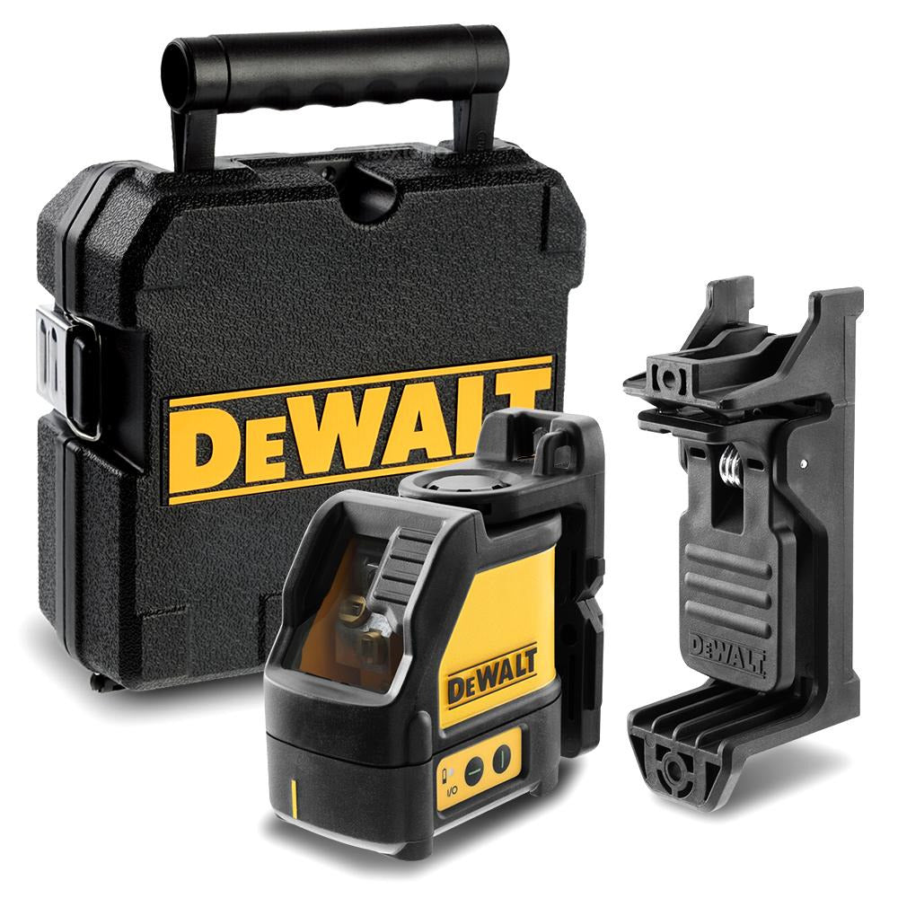 DeWalt DW088CG-XJ Green Beam 2 Way Cross Line Laser