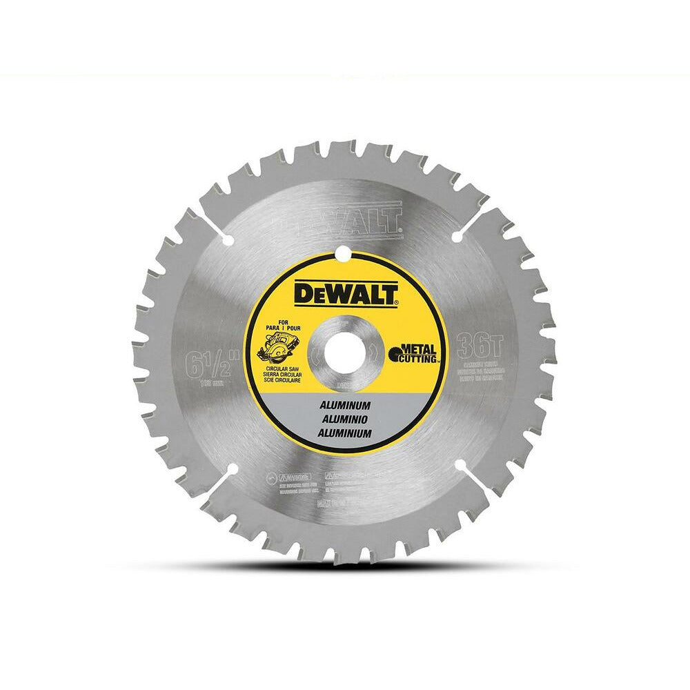 DeWalt DW9152 165mm (6.5") 36T Aluminium Metal Cutting Saw Blade