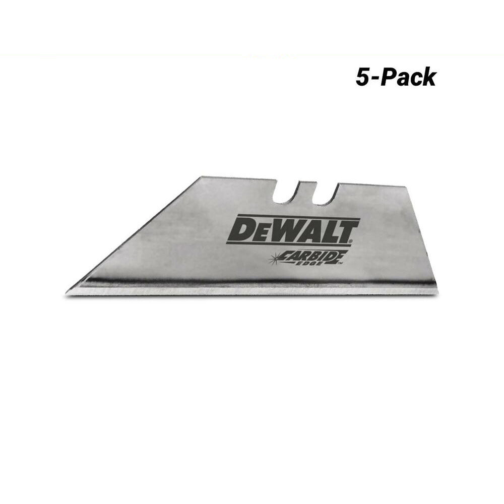DeWalt DWHT11131 5-Pack Carbide Utility Blades