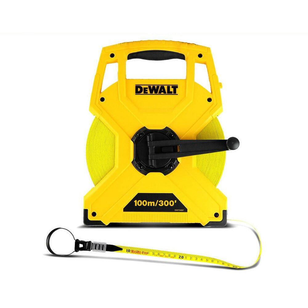 DeWalt DWHT34067 100m Fibreglass Long Tape Measure