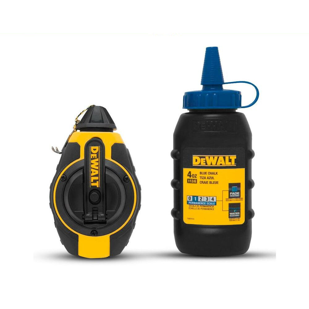 DeWalt DWHT47373L Chalk Reel With Blue Chalk