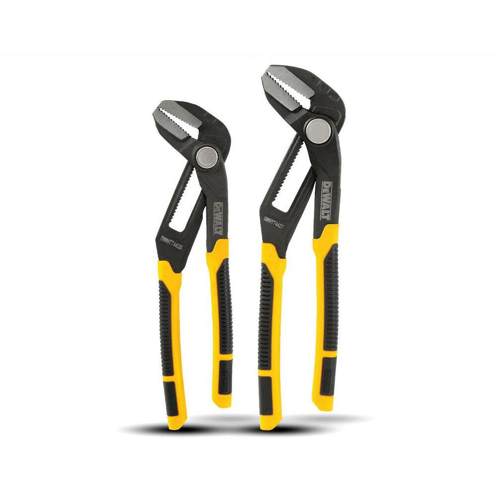 DeWalt DWHT74428 2-Pack 203mm (8") & 254mm (10") Pushlock Pliers Set