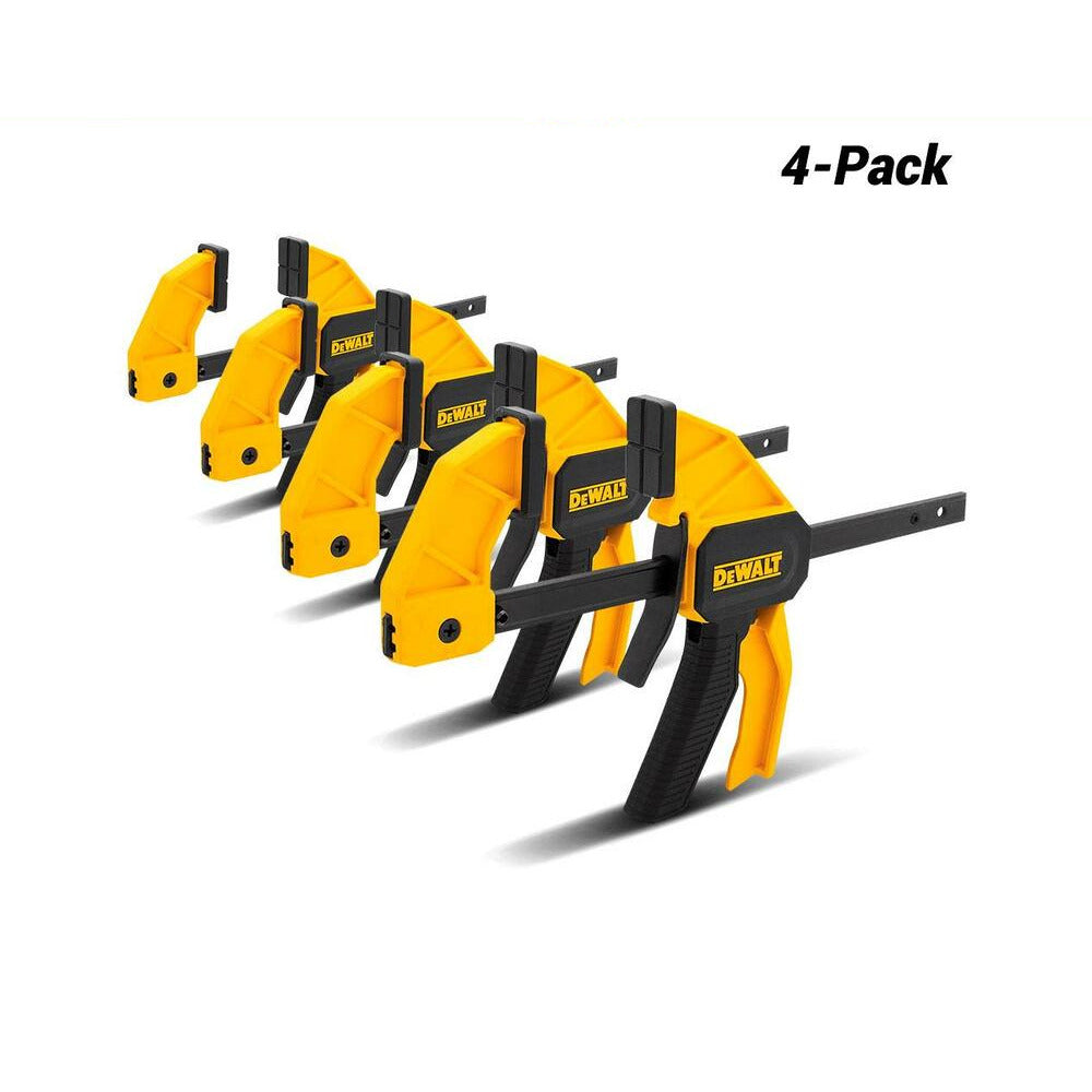 DeWalt DWHT82911-1 4-Pack 150mm (6") Medium Trigger Clamps Set