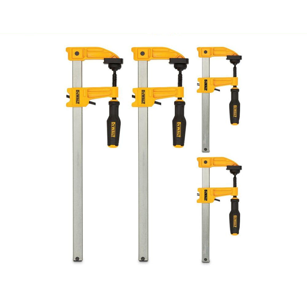 DeWalt DWHT83855 4pce 150mm/300mm F-Bar Clamp Set