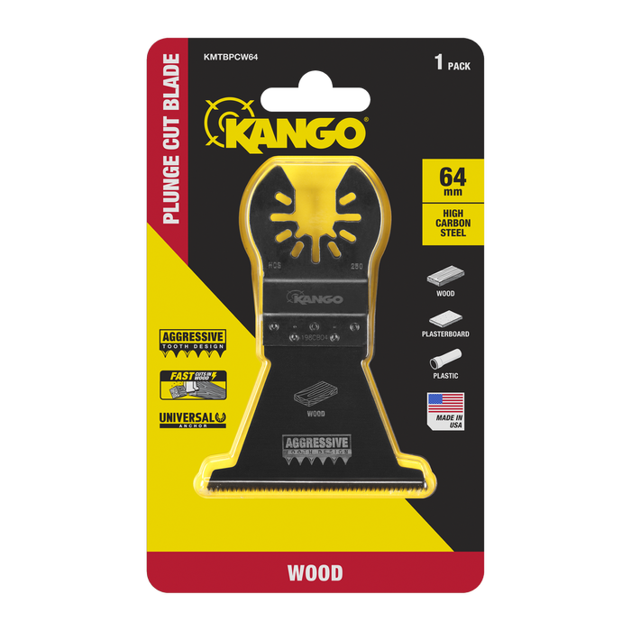 Kango 64mm HCS Multi Tool Plunge Cut Blade