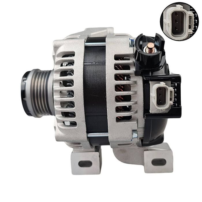 Basco Alternator for Ford Focus LS LT LV 2.5, Volvo C30 C70 S40 V50 2.4 2.5 150A 3-Pin- BAL1142